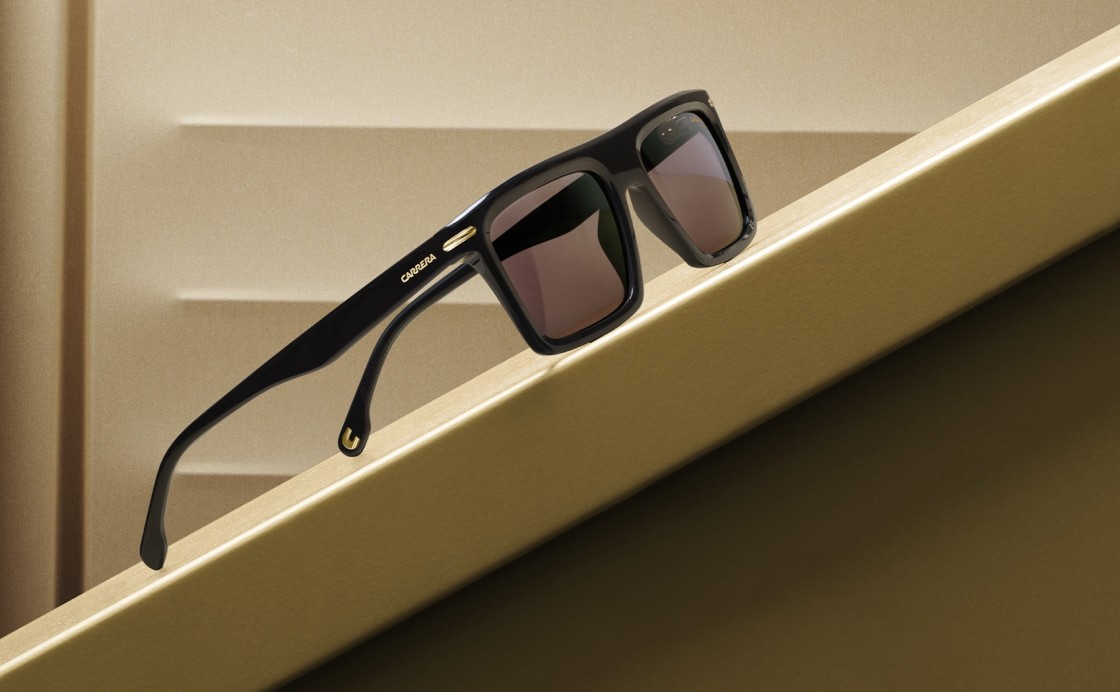 Carrera: Schwarze Sonnenbrille